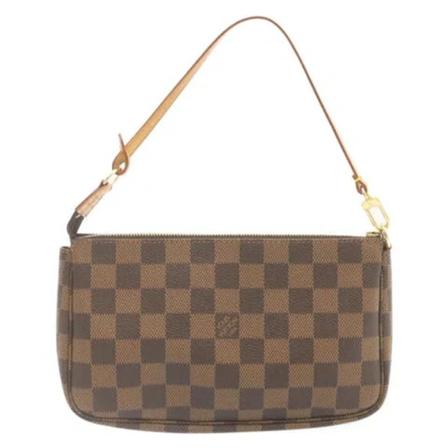 Louis Vuitton Vintage, Pre-owned Canvas louis-vuitton-bags Bruin, Dames, Maat:ONE Size