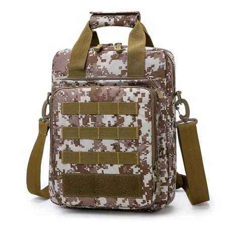 Menn kvinner Fanny Pack Midjeveske Vanntett Crossbody Multifunksjonell Taktisk Stor kapasitet Trendy bærbar PC Desert Digital Average size