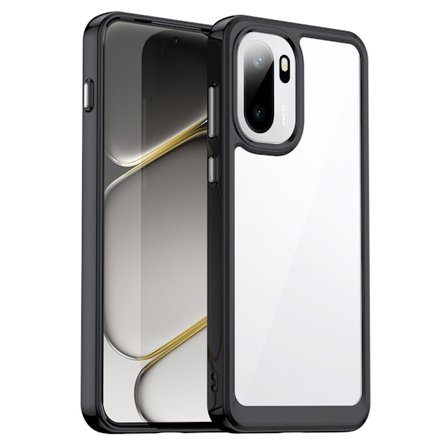 SKALO Color Bumper Suojakuori sopii OnePlus 15R - Musta