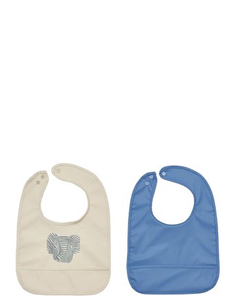 OYOY MINI | Erik Elephant Bib - Pack Of 2 | ONE SIZE