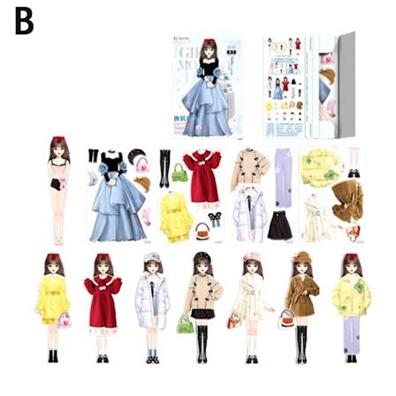 2024 Ny Magnetisk Prinsesse Kle Dokke for Magnetisk Dr B one-size