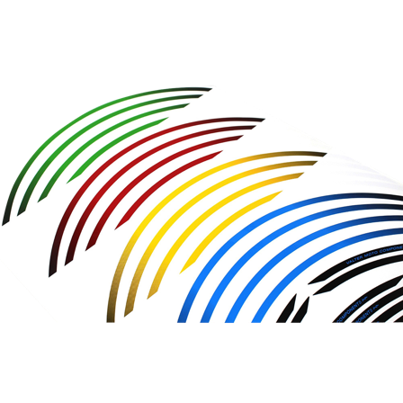 Adhesivos de Llanta Valter Moto Ring Ray Azul