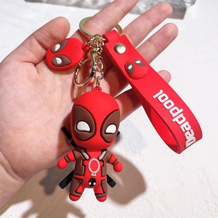 Marvel Sööt Nukk Hängiv Anime Figuur Deadpool Q Versioon Mood Seljakott Võtmehoidja Paar Kott Võtmehoidja Ripats Sünnipäeva Kingitus T A