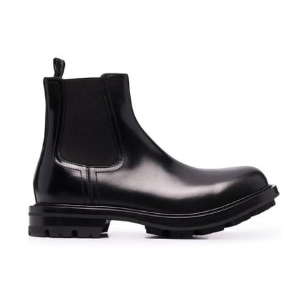 Alexander McQueen, Watson Chelsea Ankle Boots Czarny, Mężczyzna, Rozmiar: 40 EU
