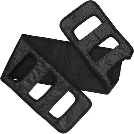 Äldre funktionshindrade överföringsbälte som bär mobilt bälte SVART