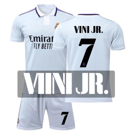 Uusi 22-23 Real Madridin jalkapalloasu miesten nro 10 Modric nro 9 Benzema paita lasten harjoitus- ja kilpailupuvut New size 7 + no socks S size 165-