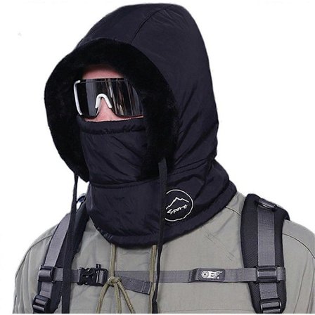 Balaclava Talvihatut Korvasuojat ulkoiluun Myrskymaski kylmään säähän