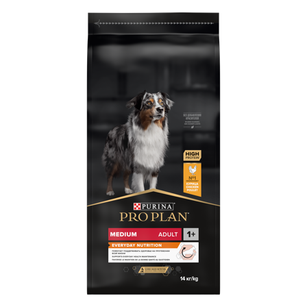 Purina Pro Plan - Adult Everyday Nutrition Medium tørrfôr for voksne hunder 14 kg - Hund - Hundefôr & hundemat - Tørrfôr for hund - ZOO.no