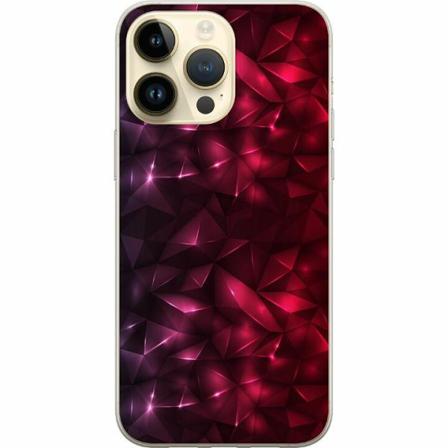 Apple Iphone 14 Pro Max Genomskinligt Skal Tempting Red