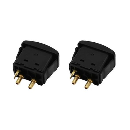 2 stk. Lastbil Luftpumpe Kontrolkontakt Elektrisk Manuel Padleventil Lastbil Kontrol Luftaffjedring Startkontakt