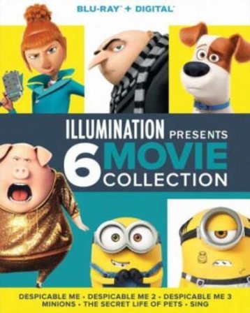 Illumination Presents: 6-Movie Collection (6 Blu-Ray)