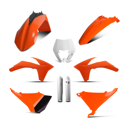 Komplet Plastików Polisport - KTM 250 EXC SIX DAYS 2013-2013