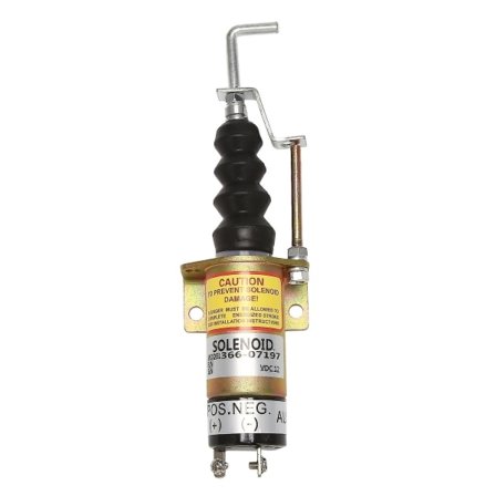 1502-12c7u2b2s1 Sa-3405t 366-07197 2-stifts 12V stoppmagnetventil - avstengt solenoid for elektriske så