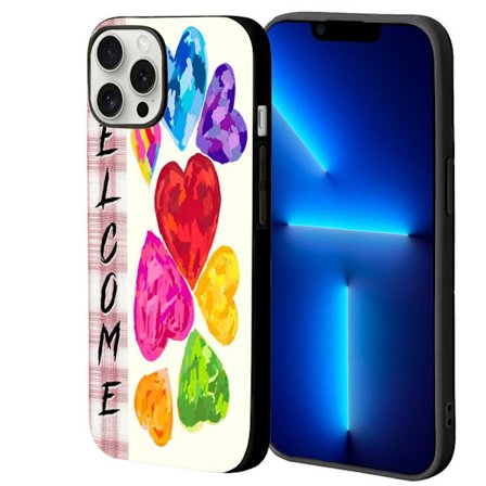 Utsökt iPhone 13 Pro Max Skal, Apple 16 iPhone-fodral för 17 16 11 12 Pro 13 Mini 14 Plus 15 Pro Max Alla hjärtans dag Skyddsfodral