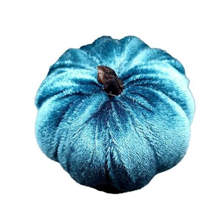 4stk Falsk græskar Halloween dekoration LAKE BLUE