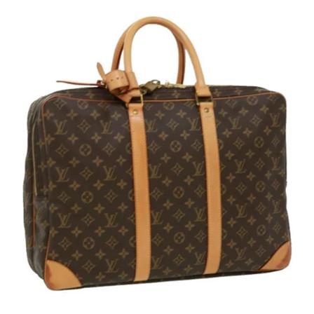 Louis Vuitton Vintage Pre-owned Canvas travel-Väska brun, Dam Vintage Väskor, Dam, Storlek: ONE SIZE