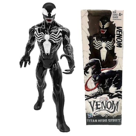 12 tums Venom rörlig actionfigur, ställbara leksaksfigurer Venom Samlarmodell Docka för barn Fans Present