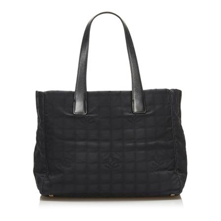 Chanel Vintage Pre-owned Tote Tas , Zwart , Dames , Maat: ONE Size Vintage Tassen