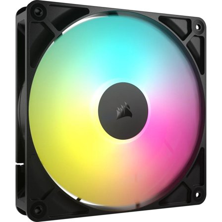 Corsair RS140 ARGB Vifte (sort) 140mm, 330 – 1700 RPM ±10%, 10 - 36 dBA