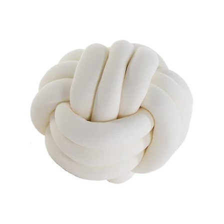 Knudet plys pude pude rundt knudepude til sofa soveværelse seng