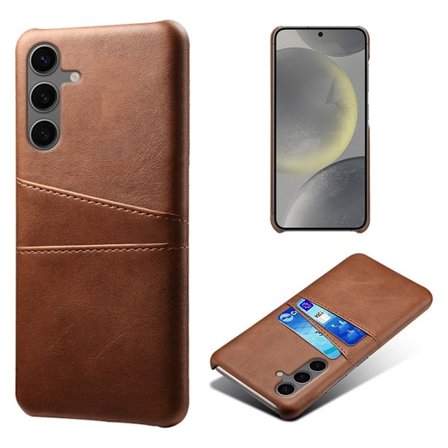 Læderetui Kortlommer Samsung Galaxy S24 FE Brun