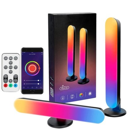 Smart LED Lys Bars Musikk Sync Atmosfære Lys