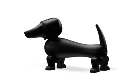 Kay Bojesen Hund Eik Mørkbeiset H11