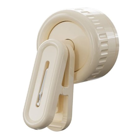 Sugkopp förvaringsklämma Kylskåp Note Hållare BEIGE