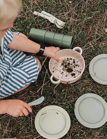Dantoy Green Bean Pot-Sieve-Pan 7 Pcs - Multi/patterned - ONE SIZE