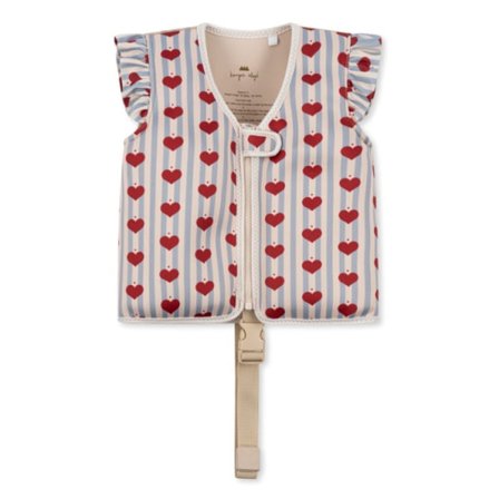 Svømmevest for småbarn, svømmejakke for barn Rød 2-4 år