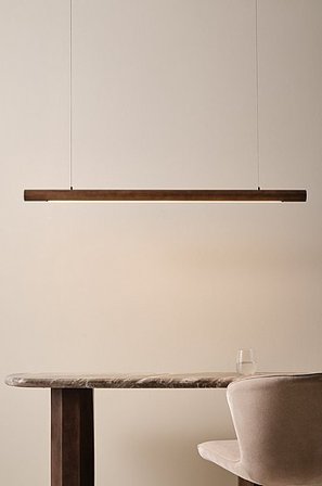 Jotex - Taklampa Valnötsbrun LINJERA - Köp Taklampor hos Jotex