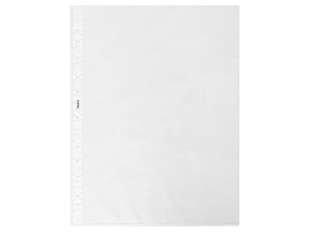 Plastficka A4 präglad 0,04mm 100/fp - Lyreco - Kontorsmaterial - Mappar och plastfickor - Plastfickor - Öppen överkant