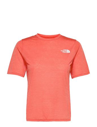 W Up Wt Sun S/S Shrt Orange The North Face
