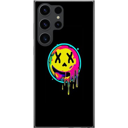 Kompatibelt Mobilskal till Samsung Samsung Galaxy S24 Ultra Smile Smälter