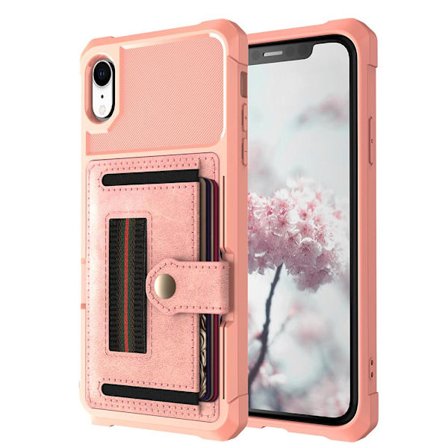 iPhone XR - Praktiskt Skyddsskal med Kortfack