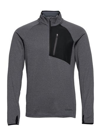 Core Trim Thermal Midlayer M Sweatshirts & Hoodies Fleeces & Midlayers Grå Craft