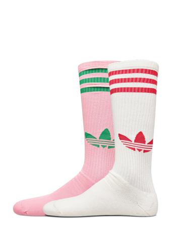 Knee Sock 2Pp Underwear Socks Regular Socks Vit Adidas Originals