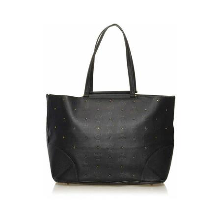 MCM Pre-owned, Pre-owned Tote Bags Zwart, Dames, Maat:ONE Size