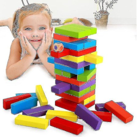 Klassiske Byggeklosser Stablingsleker For Barn 48 Stykker