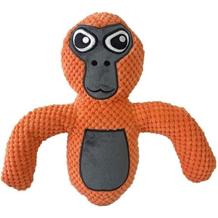 Gorilla Tag Plysch, 9,8" Gorilla Plysch, Stoppade Djurleksak, Spelfigur Dock