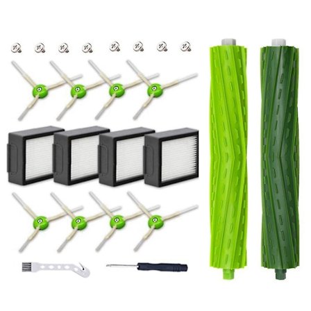 24 stk. Reservedele til iRobot Roomba J7 J7+ I7 I7+ I3 I3+ I4 (FMY)
