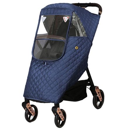 Vinter baby klapvognsbetræk, universel klapvogns vindrude regnslag til at holde varmen om vinteren