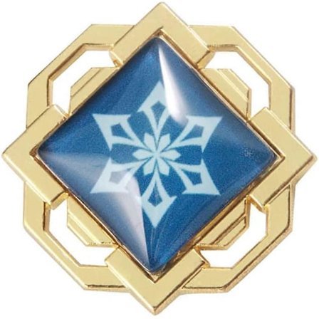 Genshin Impact Vision Rintaneulat - Jumalan silmä - Hehkuva rintaneula - Peliprojektin asusteet naisille C -