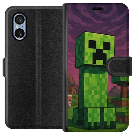 Yhteensopiva Lompakkokotelo Sony Xperia 5 V Romanttinen ramadan-kuvaus kukilla, lyhdyillä, tähdillä ja puolikuun muodossa pehmeissä pastellivärei