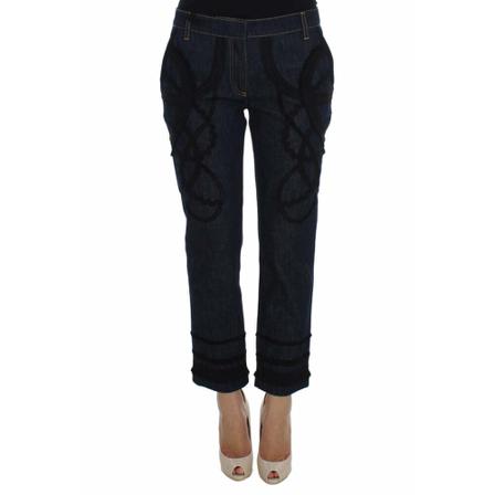 Dolce & Gabbana Straight Jeans Blå, Dame
