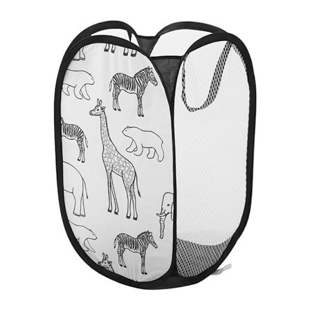 Skittentøyskurver Mesh Klesvask SVART