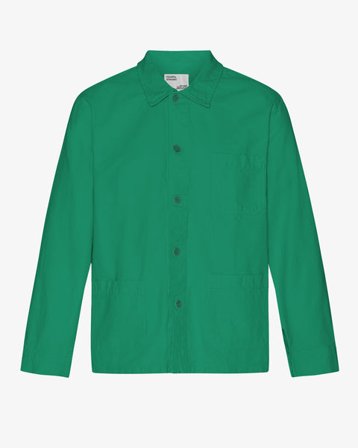 Organic Workwear Jacket - Kelly Green - Male - XL