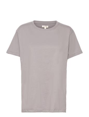 T-Shirt T-shirts & Tops Short-sleeved Grå STUDIO FEDER