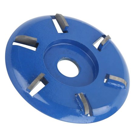 Træskæreskive Stål 6-tands Fræser Slibeskive