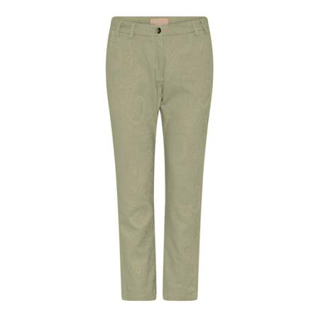 Gustav a, 7/8 Straight Leg Chino Bukser , Groen , Dames , Maat: L